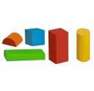 Heros Bunte Holzbausteine Baby