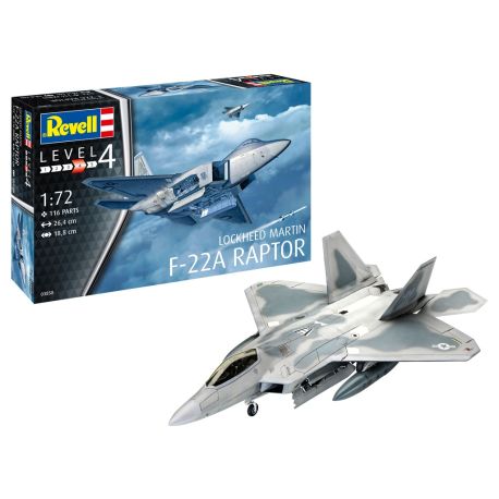 Lockheed Martin F-22A Raptor, Revell Modellbausatz