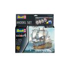 Model Set HMS Victory, Revell Modellbausatz mit Basiszubehör