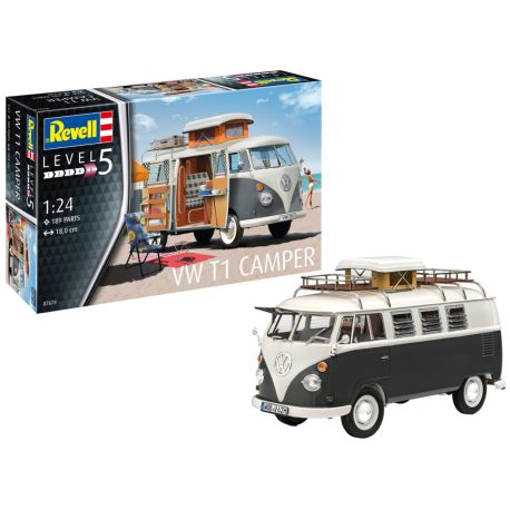 VW T1 Camper, Revell Modellbausatz