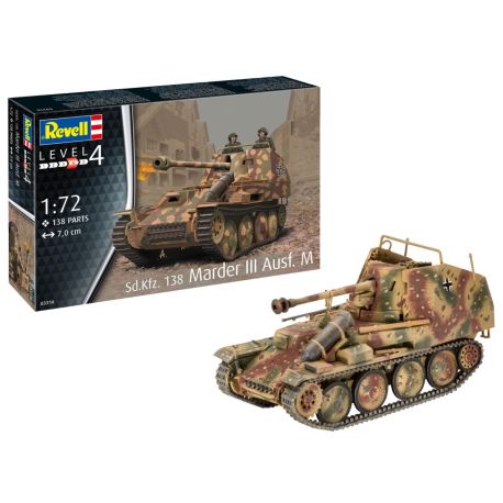 Sd.Kfz. 138 Marder III Ausf. M, Revell Modellbausatz