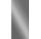 Wachsplatte 17,5x8cm silber-glänzend