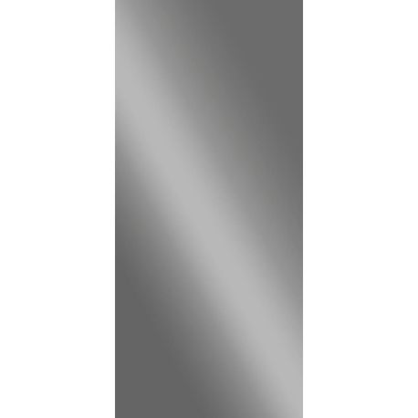 Wachsplatte 17,5x8cm silber-glänzend