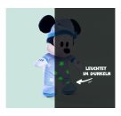 Disney Gute Nacht Mickey GID Plüsch