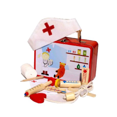 Arzt/Schwestern-Set:Spritze,