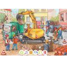 Ravensburger 137 tiptoi® Puzzle für kleine Entdecker: Baustelle