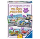 Ravensburger 5631 Puzzle Meine Einsatzfahrzeuge 2/4/6 Teile