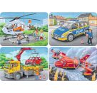Ravensburger 5631 Puzzle Meine Einsatzfahrzeuge 2/4/6 Teile