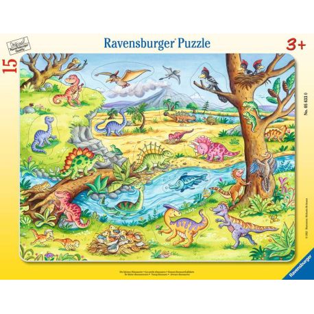 Ravensburger 5633 Puzzle Die kleinen Dinosaurier 8-17 Teile