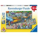 Ravensburger 5635 Puzzle Straßenbaustelle 2 X 12 Teile