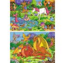 Ravensburger 5637 Puzzle Magischer Wald 2 X 24 Teile