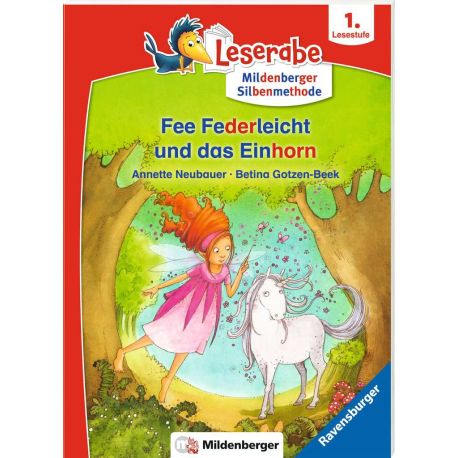 Fee Federleicht und das Einhorn - Leserabe ab 1. Klasse - Erstlesebuch für Kinder ab 6 Jahren (mit Mildenberger Silben