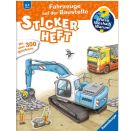 Wieso? Weshalb? Warum? Stickerheft: Fahrzeuge auf der Baustelle