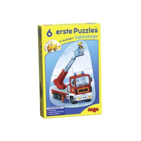 HABA 6 erste Puzzles  Fahrzeuge