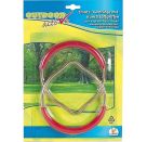 Outdoor active Turnringe Kunststoff/Metall, 2 Stück