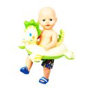 Puppen-Dino-Schwimmring, Gr. 35-45 cm