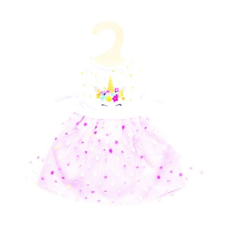 Puppen-Kleid Einhorn Hannah, Gr. 35-45 cm