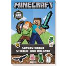 Minecraft - Superstarker Sticker- und Malspaß