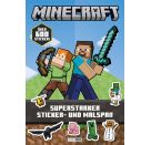 Minecraft - Superstarker Sticker- und Malspaß