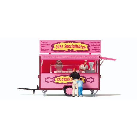 Preiser 10748 H0 Verkaufswagen Süßwaren