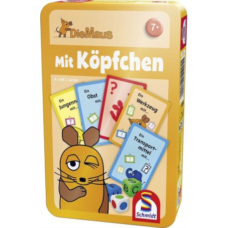 Schmidt Spiele Bring-mich-mit  Maus Mit Köpfchen Metalldose