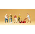Preiser 10463 H0-Bei der Gartenarbeit