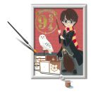 Ravensburger CreArt 20163 - Abfahrt nach Hogwarts - Malen nach Zahlen Harry Potter für Kinder ab 9 Jahre