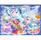 Ravensburger 13928 Puzzle Die schönsten Einhörner 100/200 Teile XXL