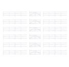 H0 Koppelzaun, weiß