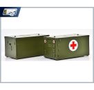 NPE Modellbau - H0 BW-Kabinen Typ FM2 2er-Pack olivgrün