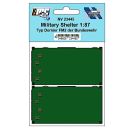 NPE Modellbau - H0 BW-Kabinen Typ FM2 2er-Pack olivgrün