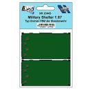 NPE Modellbau - H0 BW-Kabinen Typ FM2 2er-Pack olivgrün