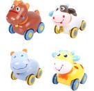 SpielMaus Baby Schiebetiere mit Friktion, sortiert