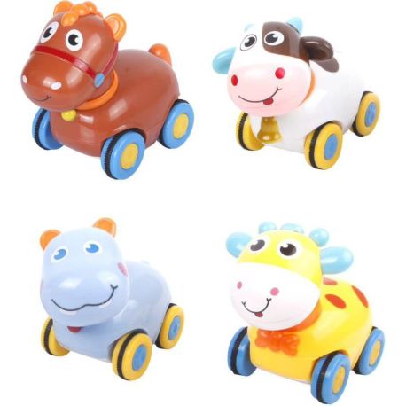 SpielMaus Baby Schiebetiere mit Friktion, sortiert