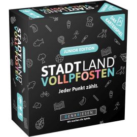 STADT LAND VOLLPFOSTEN: Das Kartenspiel – Junior Edition