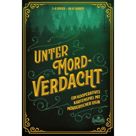 Unter Mordverdacht! Ein kooperatives Kartenspiel mit mörderischer Logik