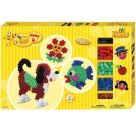 Hama® Bügelperlen Maxi - Gigantische Geschenkpackung gelb - 2 Stiftplatten 900 St.