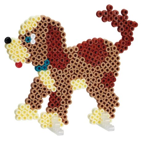 Hama® Bügelperlen kleine Geschenkpackung Hund und Katze.