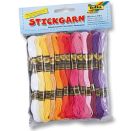 Folia - Stickgarn 52 Docken   8 m in 26 Farben