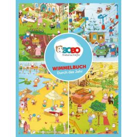 Durch das Jahr mit Bobo Siebenschläfer Wimmelbuch