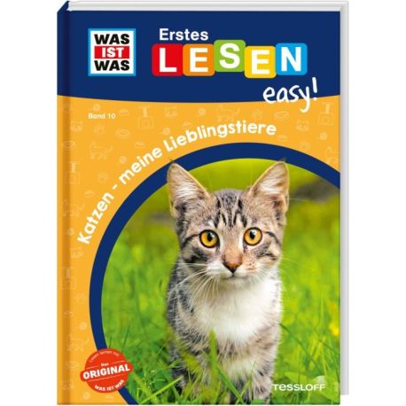 WAS IST WAS Erstes Lesen easy! Band 10. Katzen - meine Lieblingstiere