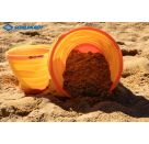 Schildkröt Funsports - Kunststoff FALTEIMER (Folding Bucket), Farbe:gelb / rot
