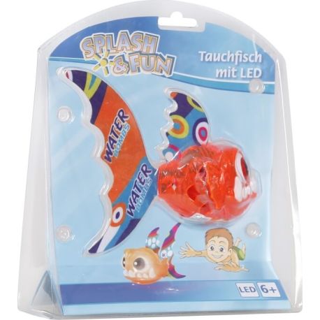 Splash   Fun Tauchfisch mit LED, 2-fach sortiert