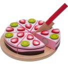 Erdbeertorte zum Schneiden