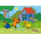 Schmidt Spiele Kinderpuzzle Viel Spaß mit der Maus, 3x48 Teile