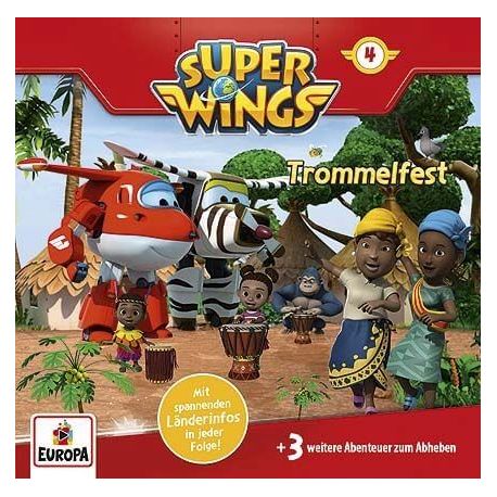 CD Super Wings 4: Trommel
