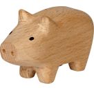 Mini-Holzschweinchen Viel Glü