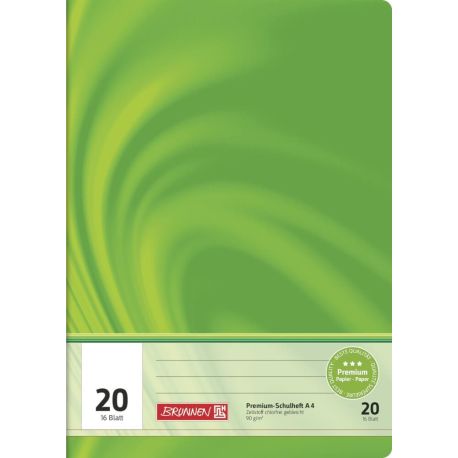 Brunnen Schulheft Vivendi A4 Lineatur 20