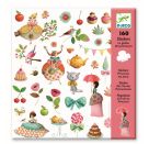 Stickerbögen: Teeparty der Prinzessin