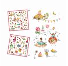 Stickerbögen: Teeparty der Prinzessin